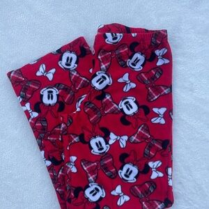 Disney Red Minnie Mouse Lounge Pants waist 30”, inseam 27”